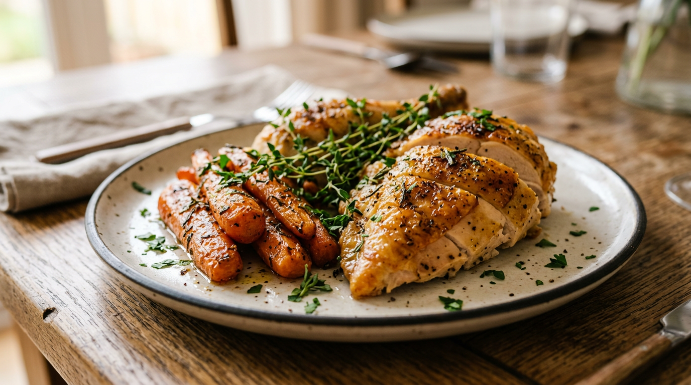 Plat de résistance généreux et fait maison – comment bien recevoir chez soi