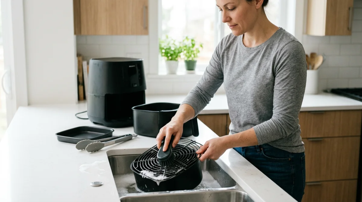 Les dernières innovations pour un nettoyage facilité, Airfryer accessoires