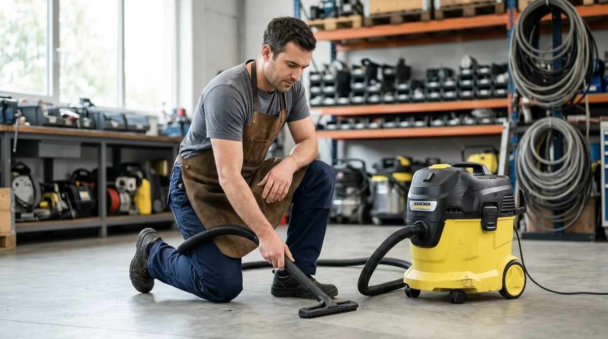 Pourquoi choisir un aspirateur Karcher d'occasion ?