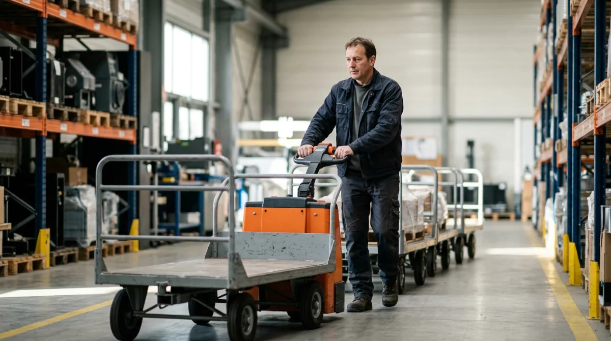 Pourquoi choisir un tracteur pousseur de chariot d'occasion ?