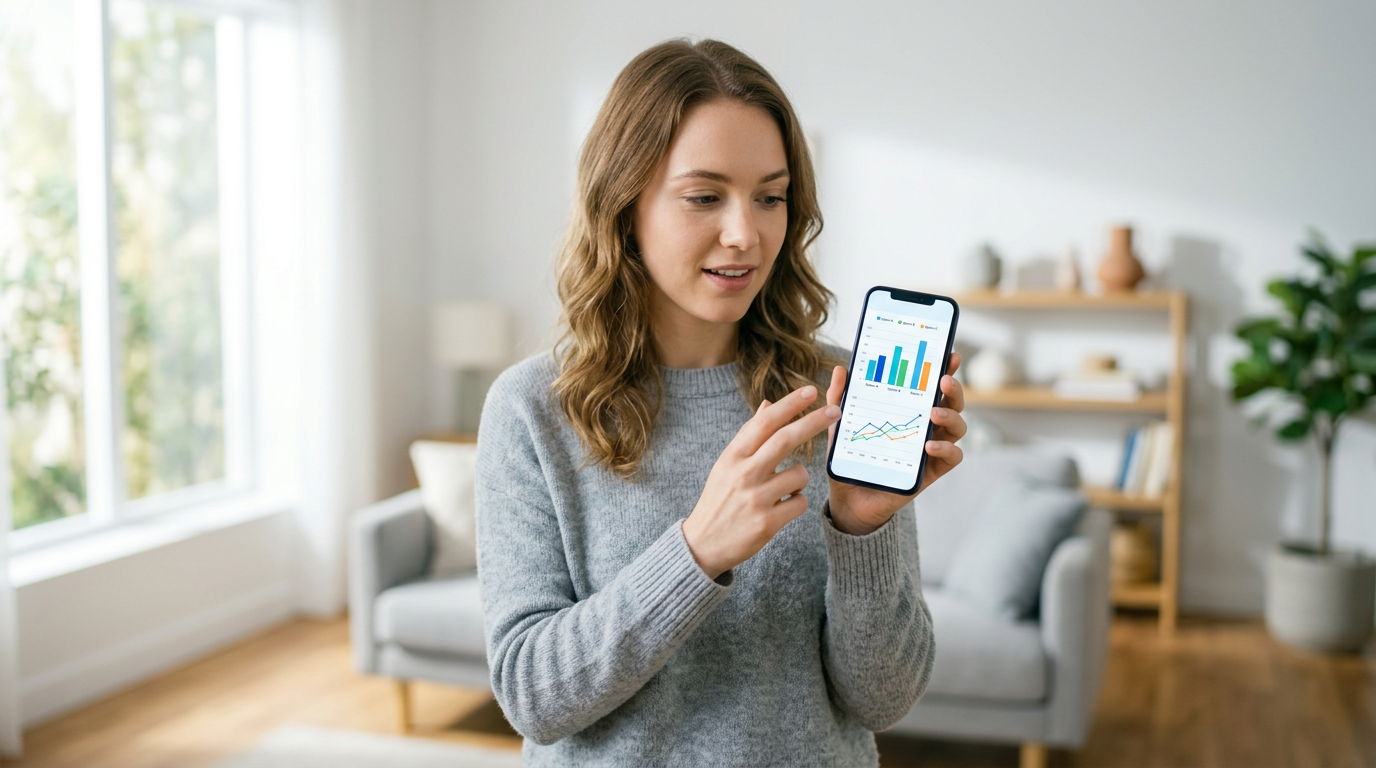 Utilisation d'un comparateur d'assurance sur mobile – Assurance prêt immobilier