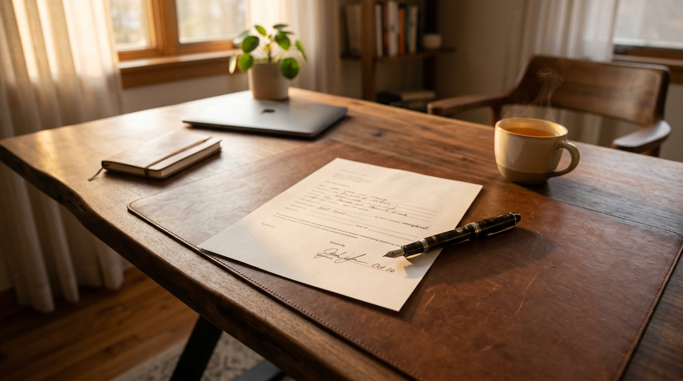 Finalisation d'un nouveau contrat d'assurance de prêt – Assurance prêt immobilier