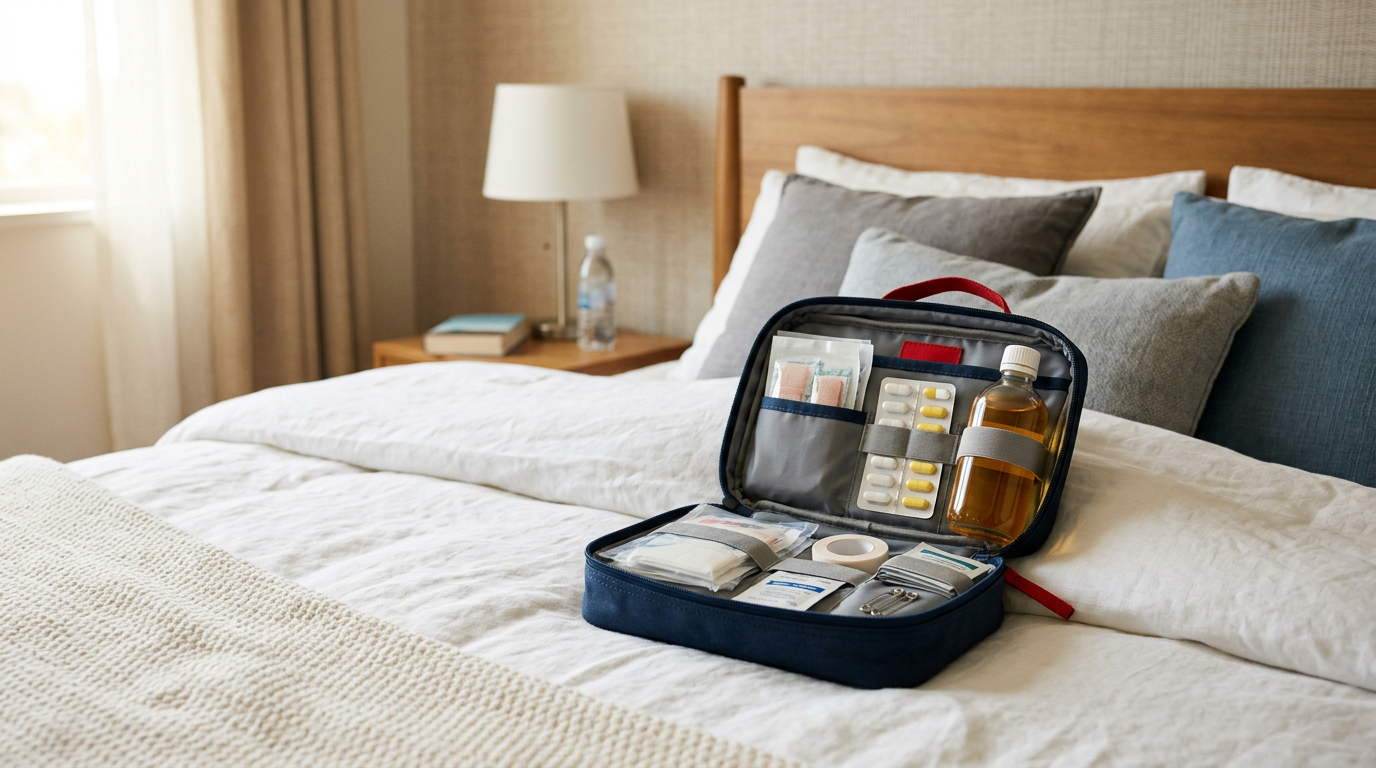 Composition d'une trousse de secours complète pour voyager en 2026 – BEH Recommandations sanitaires 2026 pour voyageurs