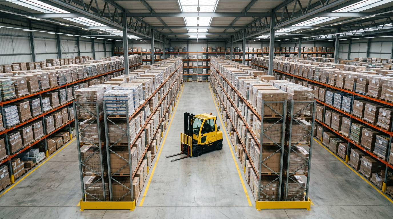 Organisation logistique avec chariot élévateur en entrepôt – chariot elevateur jungheinrich occasion