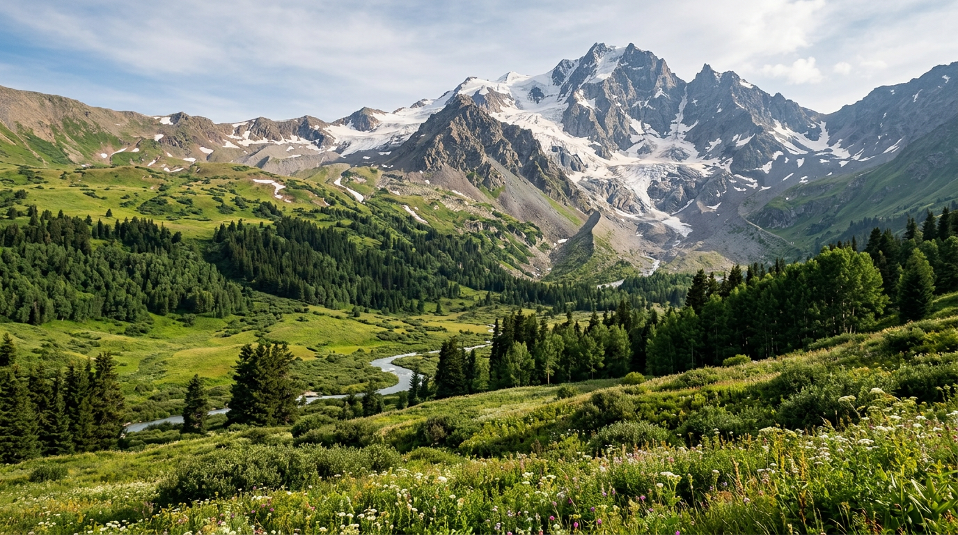 Les différentes zones de végétation selon l'altitude – phytogéographie alimentaire