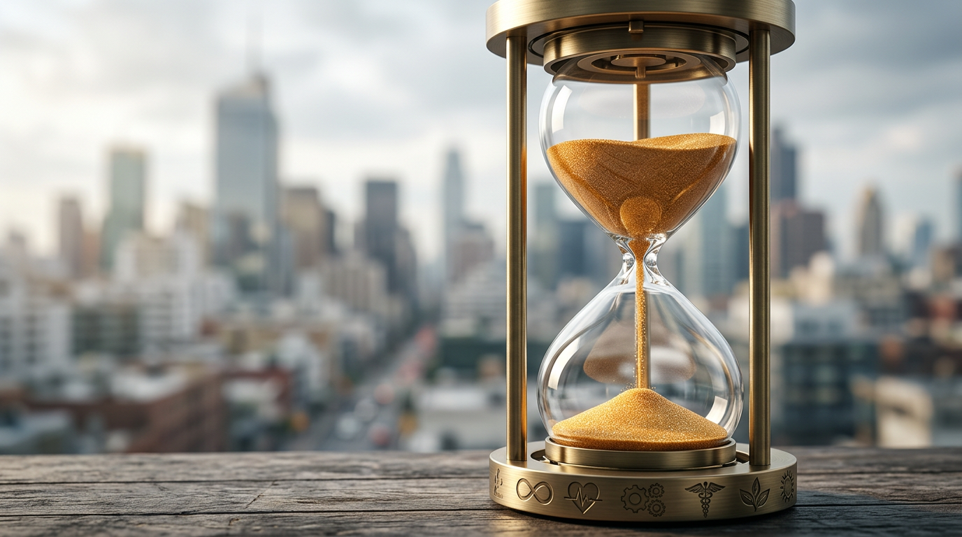 Représentation du temps qui passe et de l'espérance de vie – table de mortalité TD88-90