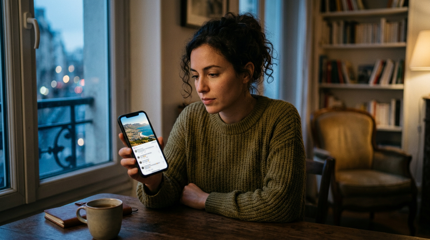 Un voyageur face aux commentaires sur les réseaux sociaux – travel shaming