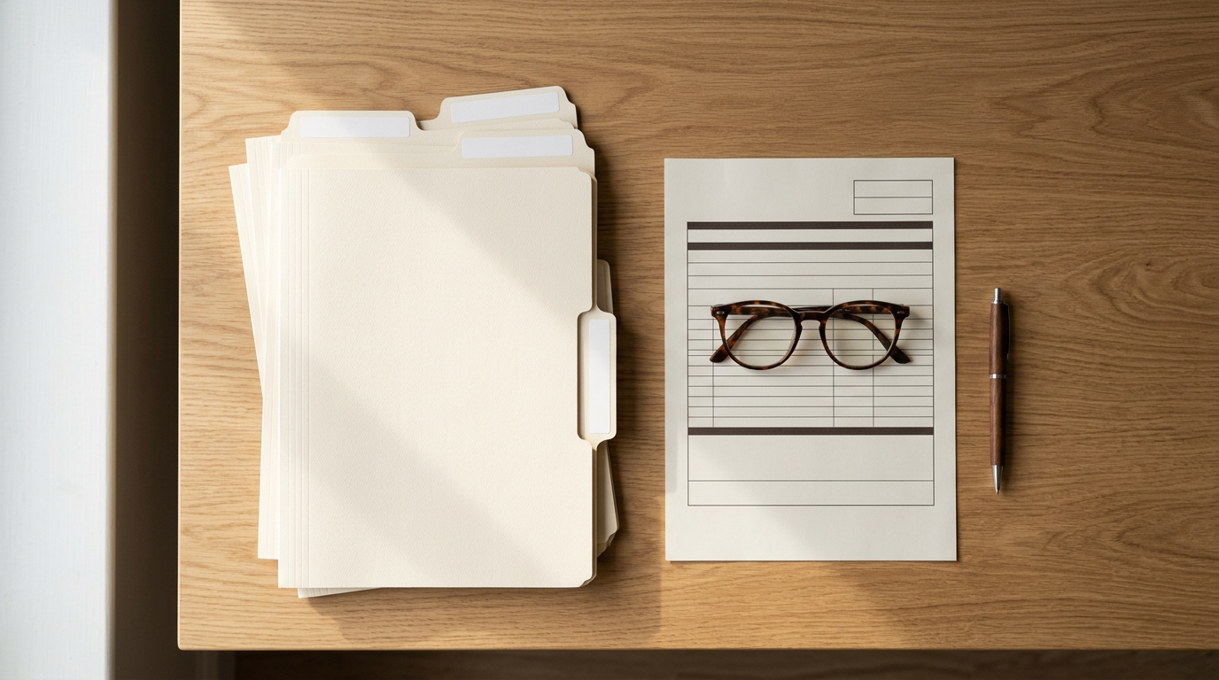 La préparation des documents administratifs pour l'ASH