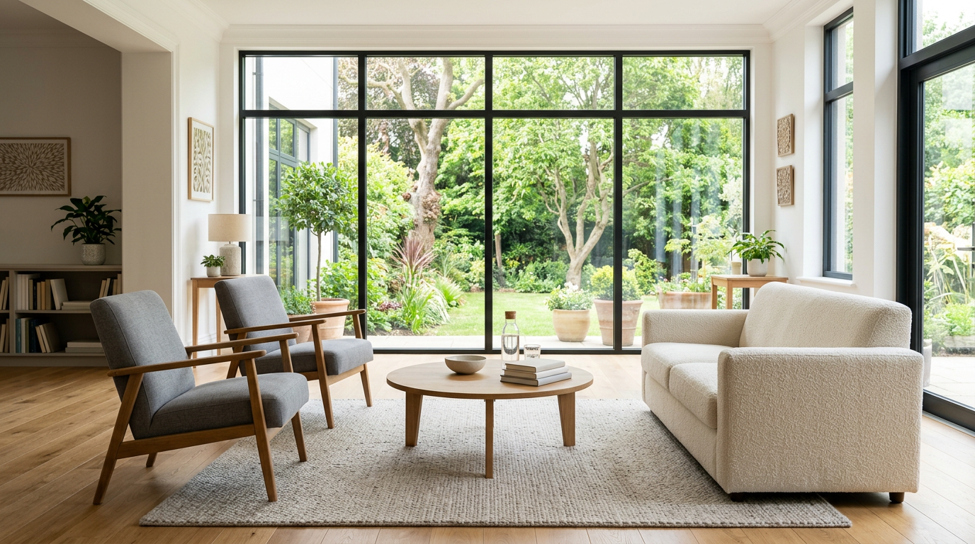 Les parties communes d'un EHPAD moderne et lumineux