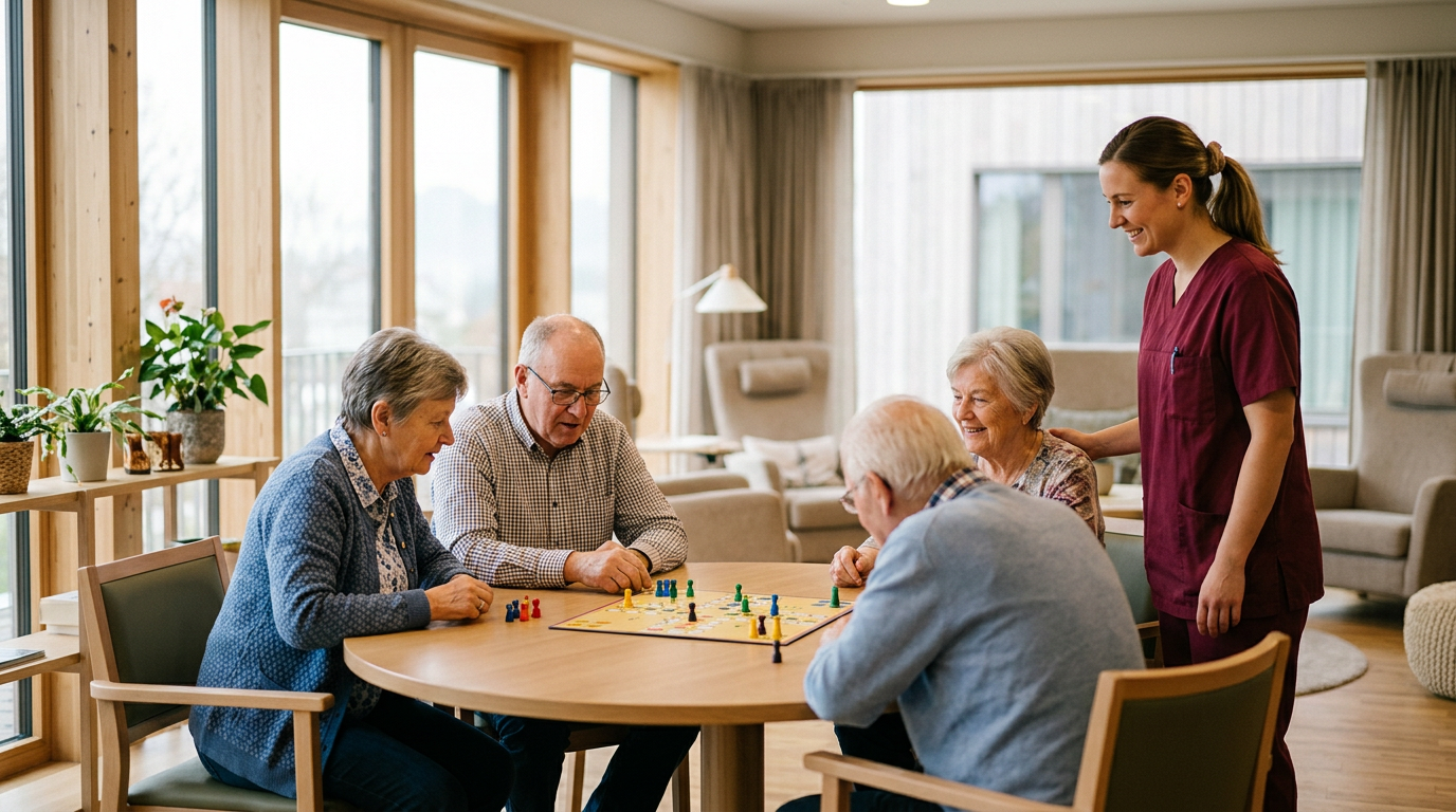 Des activités sociales pour stimuler le quotidien des résidents